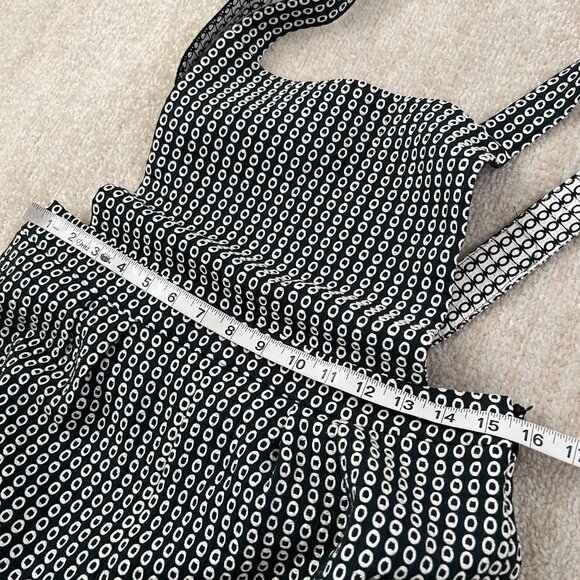 NWT Anthropologie Wide Leg Crop Jumpsuit 8 Seen Worn Kept - Picture 7 of 11